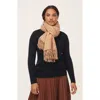 Italic Casey Cashmere Scarf In Camel