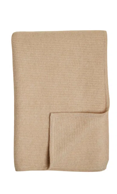 Italic Cassie Cashmere Waffle Knit Baby Blanket