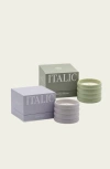 Italic Ceramic Candle In Multi