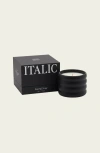Italic Ceramic Candle In Black