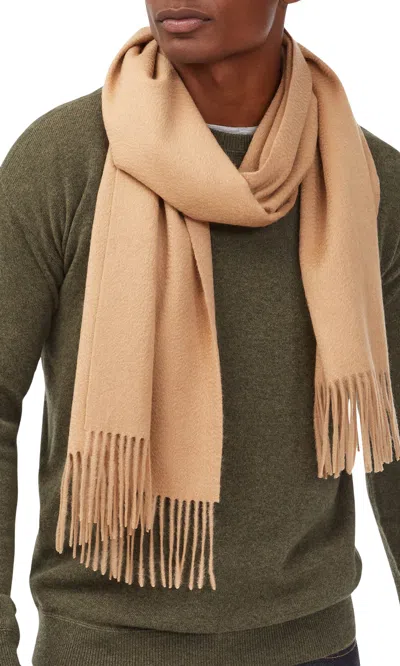 Italic Cleo Oversized Cashmere Scarf In Brown