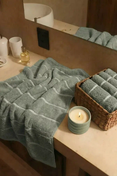 Italic Deia Hand Towel Set In Deia At Urban Outfitters In Green