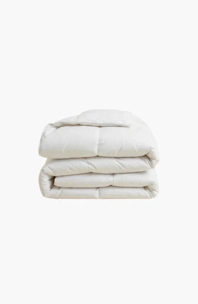 Italic Down Comforter In White