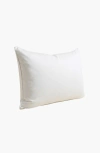 Italic Down Pillow In White