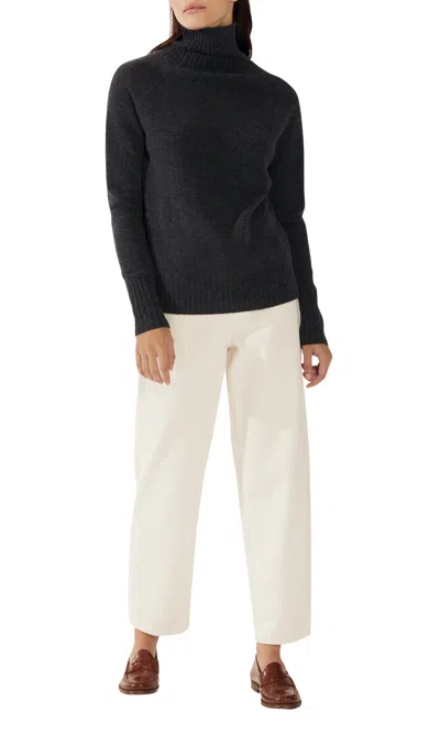Italic Emma Cashmere Relaxed Turtleneck Sweater