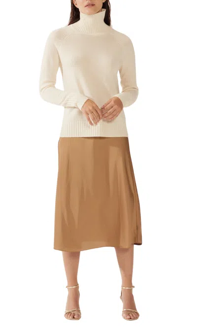 Italic Emma Cashmere Relaxed Turtleneck Sweater