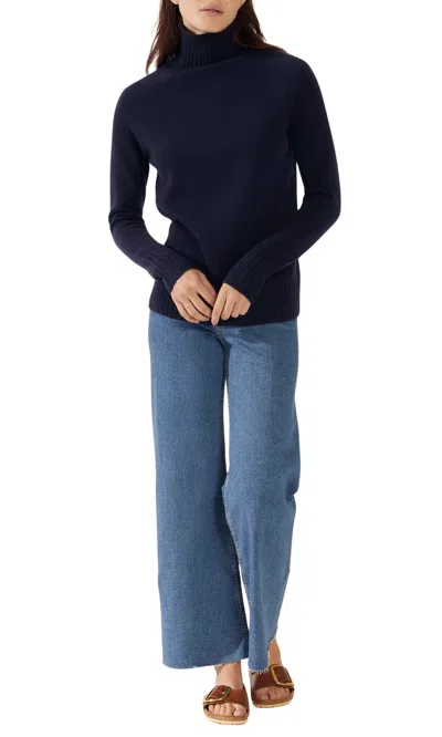 Italic Emma Cashmere Relaxed Turtleneck Sweater