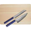 Italic Kumo Chef Knife, Bread Knife And Cutting Board Set