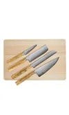 Italic Kumo Knife Set With Cutting Board