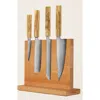 Italic Kumo Knife Set With Knife Block In Brown
