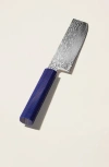 Italic Kumo Vg10 Nakiri Knife In Navy