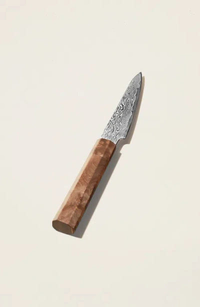 Italic Kumo Vg10 Petty Knife In Stabilized Maple