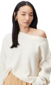 Italic Lila Chunky Cashmere Boatneck