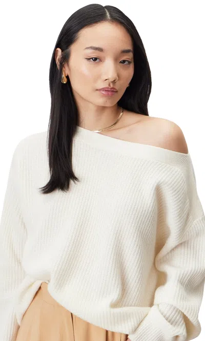 Italic Lila Chunky Cashmere Boatneck In Multi