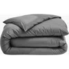 Italic Luxe Australian Sateen Bedding Bundle In Gray