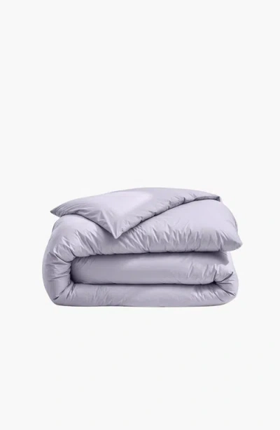 Italic Luxe Australian Sateen Duvet Cover In Purple