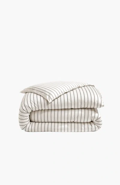 Italic Luxe Australian Sateen Duvet Cover In White
