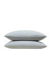 Italic Luxe Australian Sateen Pillowcase Set In Gray