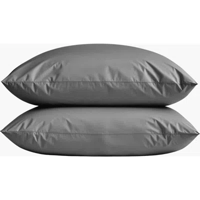 Italic Luxe Australian Sateen Sheet Set In Gray