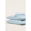 Italic Luxe Australian Sateen Sheet Set In Pale Blue