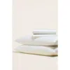 Italic Luxe Australian Sateen Sheet Set In White