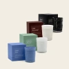 Italic Noir Swiss Scented Glass Candle In Multi
