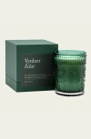Italic Noir Swiss Scented Glass Candle In Green