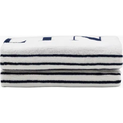 Italic Offline Beach Towel In Multi