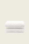 Italic Sedona Waffle Towels In White