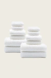 Italic Sedona Waffle Towels In White