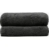 Italic Serene Ultraplush Australian Cotton Bath Sheet In Charcoal