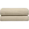 Italic Serene Ultraplush Australian Cotton Bath Sheet In Sand