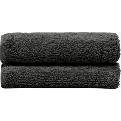 Italic Serene Ultraplush Australian Cotton Bath Towel In Charcoal