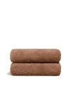 Italic Serene Ultraplush Australian Cotton Hand Towel In Clay