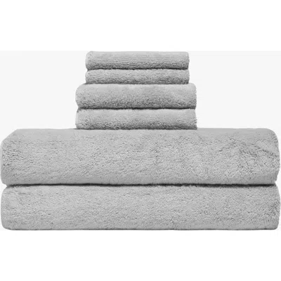 Italic Serene Ultraplush Australian Cotton Luxe Set In Light Gray