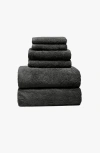 Italic Serene Ultraplush Australian Cotton Standard Set In Charcoal