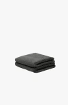 Italic Serene Ultraplush Australian Cotton Washcloth In Charcoal