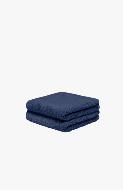 Italic Serene Ultraplush Australian Cotton Washcloth In Dusk
