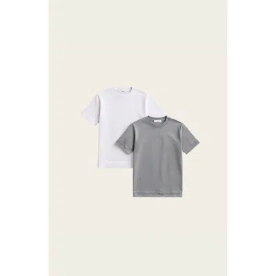 Italic Thomas Featherlight Cashmere Tee 2-pack In Multi