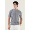 Italic Thomas Featherlight Tee Shirt In Gray