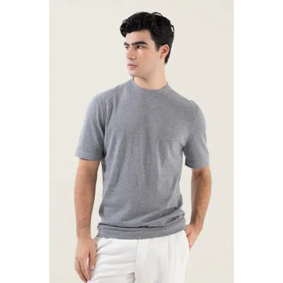 Italic Thomas Featherlight Tee Shirt In Gray