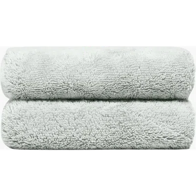 Italic Ultraplush Australian Cotton 2-piece Hand Towel Set In Gray