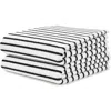 Italic Ultraplush Australian Cotton Bath Sheet In Black