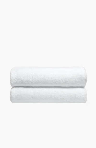 Italic Ultraplush Australian Cotton Bath Towels In White