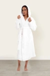 Italic Ultraplush Australian Cotton Bathrobe In White