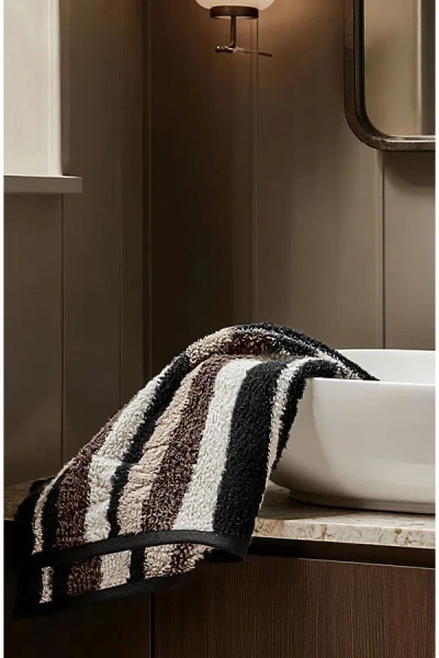 Italic Ultraplush Australian Cotton Hand Towel Set In Stripe At Urban Outfitters In Multi