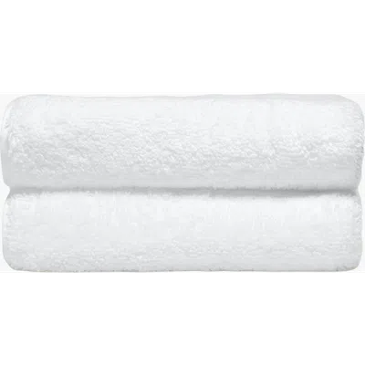 Italic Ultraplush Australian Cotton Hand Towels In White