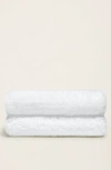 Italic Ultraplush Australian Cotton Washcloth In White