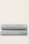 Italic Ultraplush Australian Cotton Washcloth In White