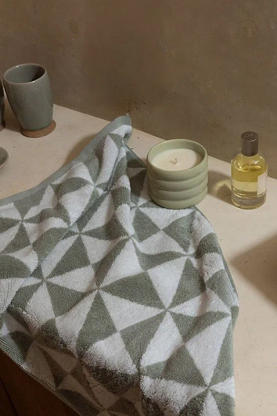 Italic Umbra Hand Towel Set In Umbra At Urban Outfitters In Green